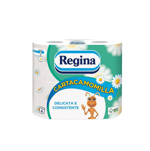 Carta Igienica Regina Camomilla 4 rotoli