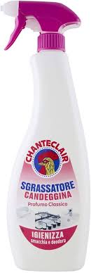 Chanteclair sgrassatore con candeggina